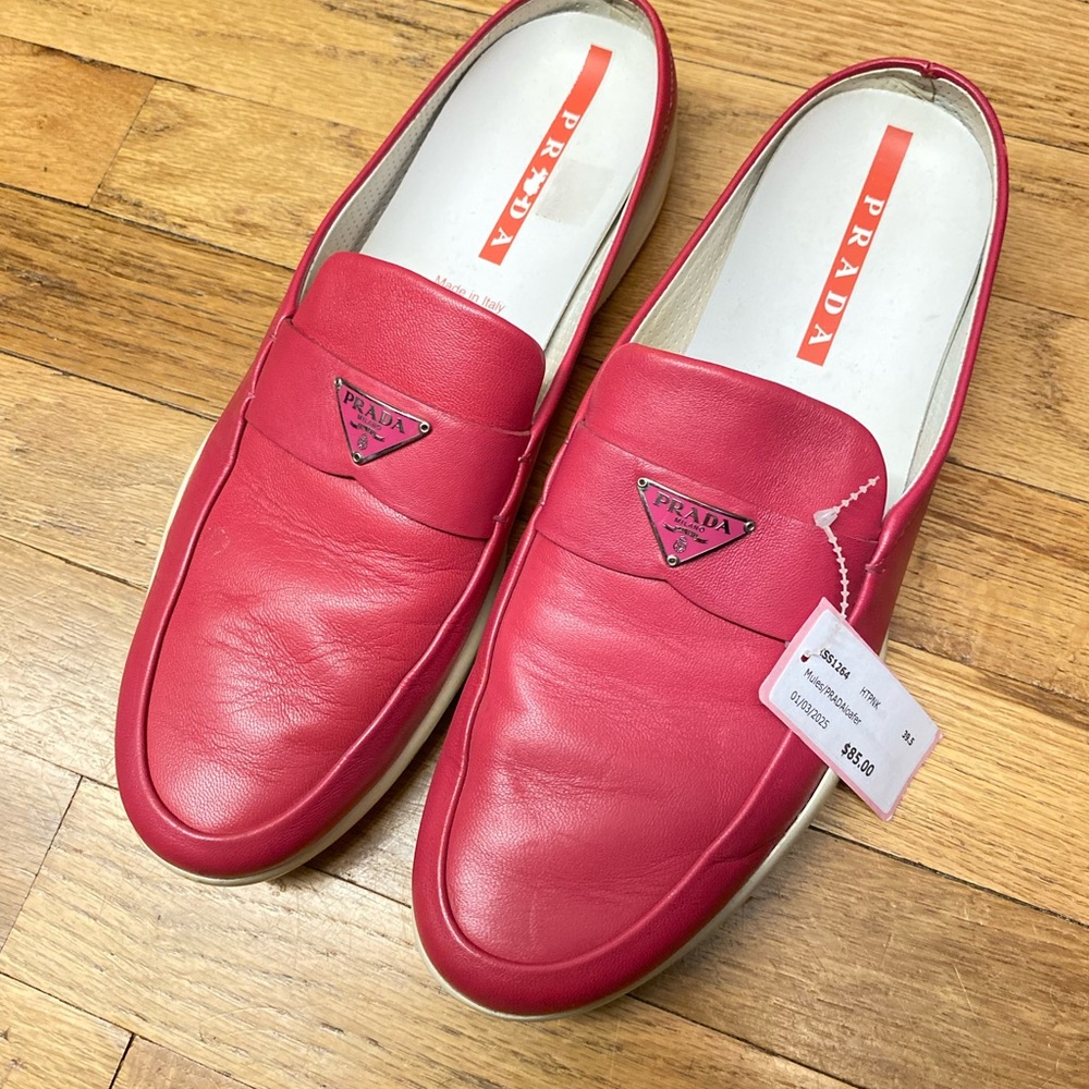 Prada Men's Slip-On Loafers